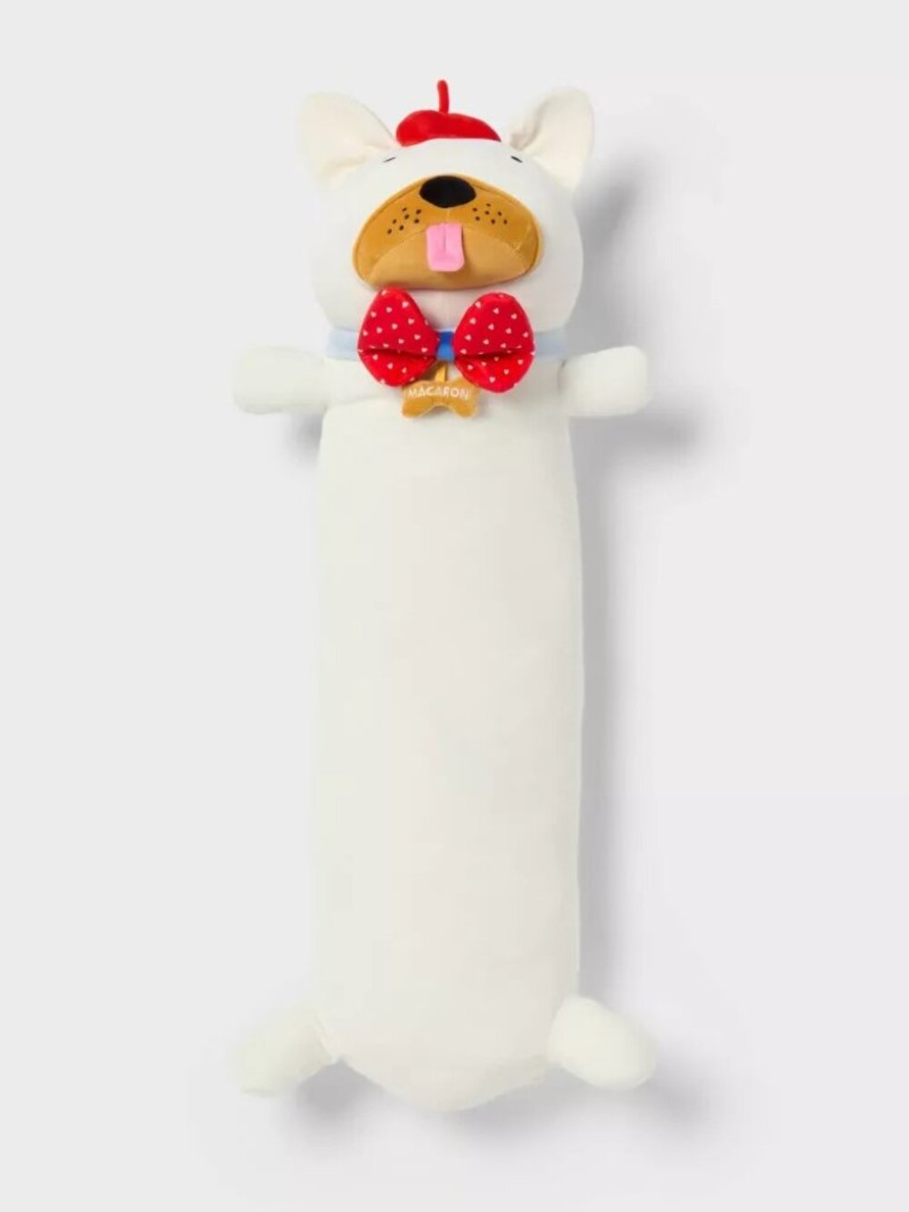 NWT Target Pillowfort - Frenchie Kids' Long Weighted Plush Pillow